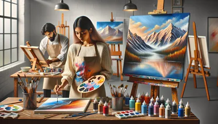 Free Course Image Acrylic Painting Course