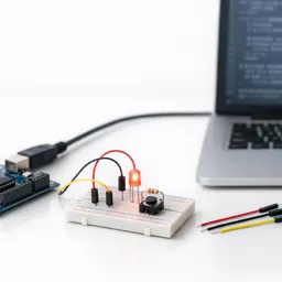 Free Course Image Arduino Tutorial for Complete Beginners: Step-by-Step Projects and Circuits