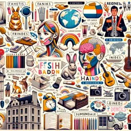 Free Course Image Basic French Vocabulary
