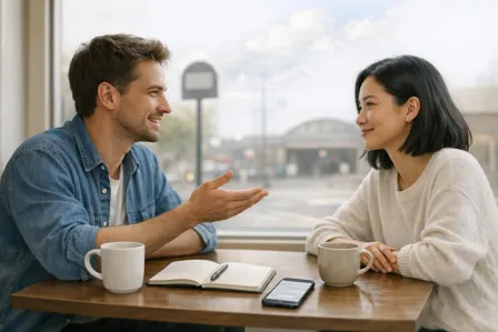 Free Course Image Easy English Conversations for Beginners: Daily Life and Simple Questions