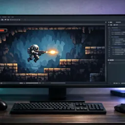 Free Course Image Godot 4 2D Metroidvania Shooter Platformer Course