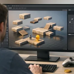 Free Course Image Godot 4 for Beginners: Build a Complete 3D Platformer Game
