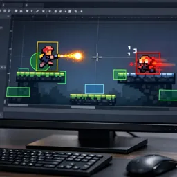 Free Course Image Godot 4.3 2D Projectile Platformer in GDScript: Movement, Shooting, AI, Hitboxes and Combat Text