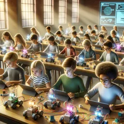Imagen del curso gratis Robótica para principiantes usando mBot