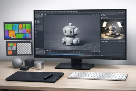 Image de cours gratuite Apprendre animation 3D sur Blender 2.8 - modélisation, matériaux, UV, textures, rendu