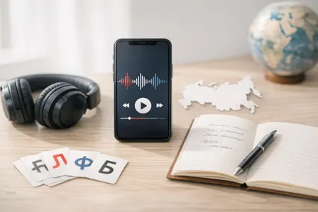 Image de cours gratuite Apprendre le russe: podcasts de russe pour débutants (alphabet, lecture, vocabulaire)