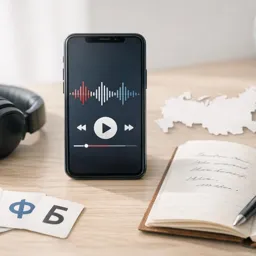 Image de cours gratuite Apprendre le russe: podcasts de russe pour débutants (alphabet, lecture, vocabulaire)