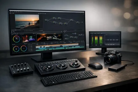 Image de cours gratuite DaVinci Resolve 101 : Formation Débutant - Montage, Colorimétrie, Fusion, Audio