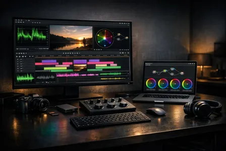 Image de cours gratuite DaVinci Resolve 18 Video Editing: Complete A to Z Course