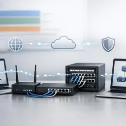 Image de cours gratuite Ethernet and TCP/IP Networking Fundamentals (OSI, IPv4/IPv6, Routing, DNS, Security)