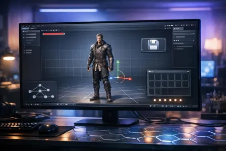 Image de cours gratuite Unreal Engine 5.6 : Créer un jeu complet de A à Z (Blueprint, UI, IA, Inventaire, Sauvegarde)