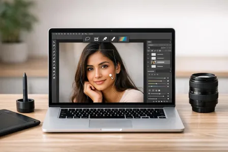 Free Course Image Adobe Photoshop CC Complete Course in Hindi-Urdu Beginner to Advanced