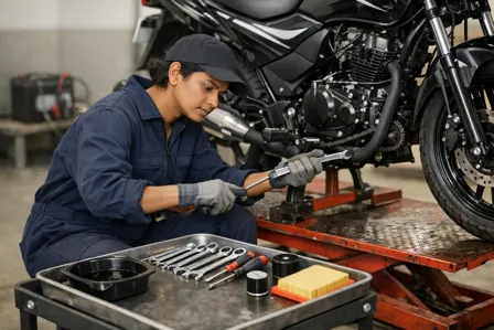 Free Course Image Two-Wheeler Repair and Maintenance Course in Hindi