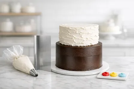 Imagem do Curso gratuito Aprenda Confeitaria: Bolos, Recheios, Coberturas e Decoração com Técnicas Profissionais