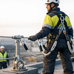 Imagem do Curso gratuito Curso NR35 Trabalho em Altura: Legislação, EPIs, Prevenção e Emergências