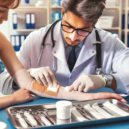 Imagem do Curso gratuito Feridas e Curativos