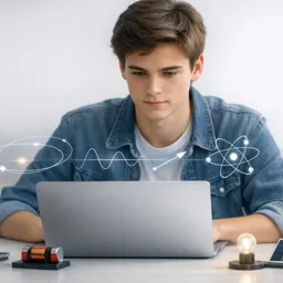 Imagem do Curso gratuito Física completa para o Ensino Médio