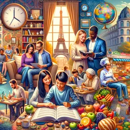 Imagem do Curso gratuito Francês Completo