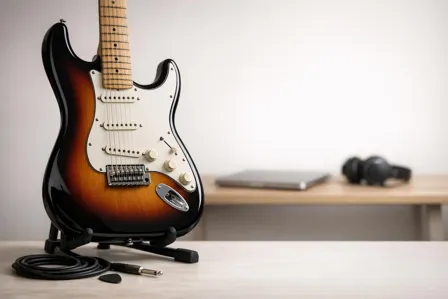 Imagem do Curso gratuito Guitarra do Zero à Composição (Acordes, Escalas, Improvisação e Repertório)