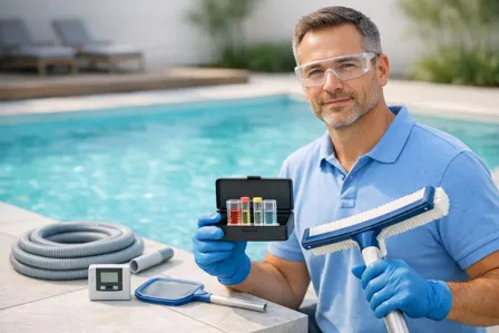 Imagem do Curso gratuito Manutenção e Tratamento de Piscinas (Piscineiro Profissional)