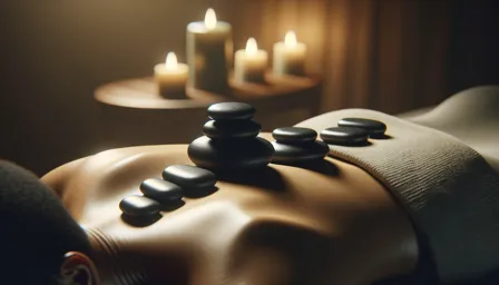 Imagem do Curso gratuito Massagem relaxante com pedras quentes