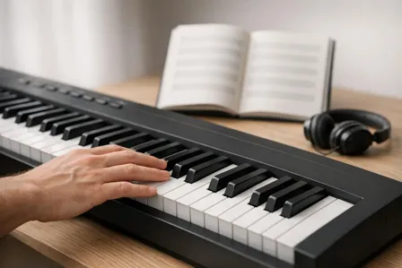 Imagem do Curso gratuito Piano Popular de Acompanhamento para Iniciantes - Nível Básico